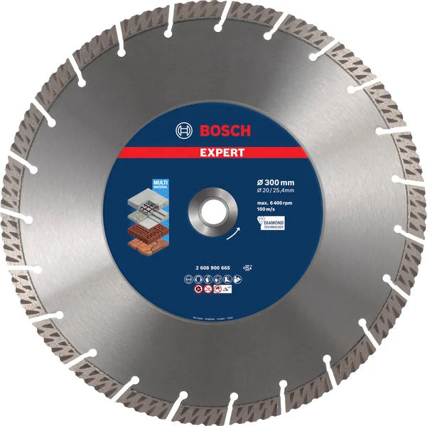 Produktbild von EXPERT Multi Material Diamanttrennscheibe, 300x20/25,40 mm