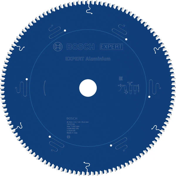 Produktbild von EXPERT Aluminium Kreissägeblatt, 254x25,4 mm, Z120