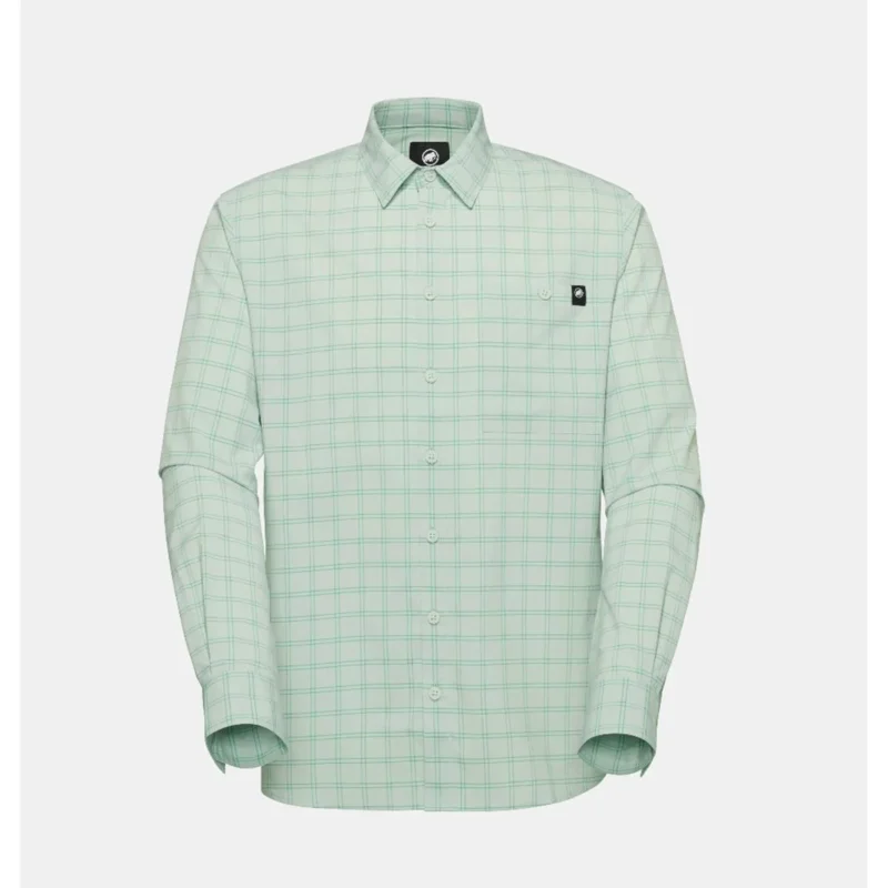 Mammut Lenni Longsleeve Shirt Men - Steel Black