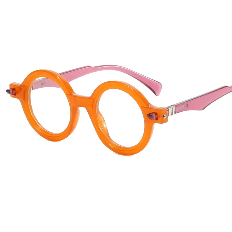 Damen modische runde Brille mit luxuriösem Design Karnz