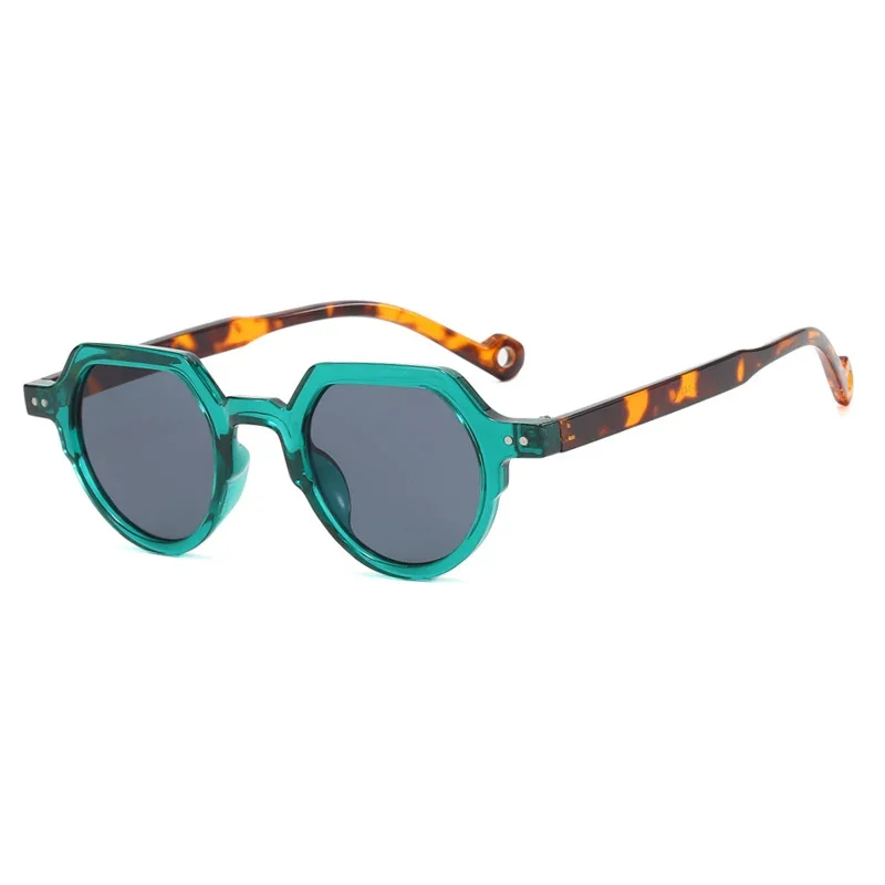 Damen geometrische Sonnenbrille mit schützendem UV-Filter und robustem Rahmen Karnz