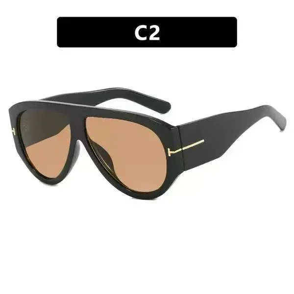 Oversized UV400 Flieger-Sonnenbrille Karnz