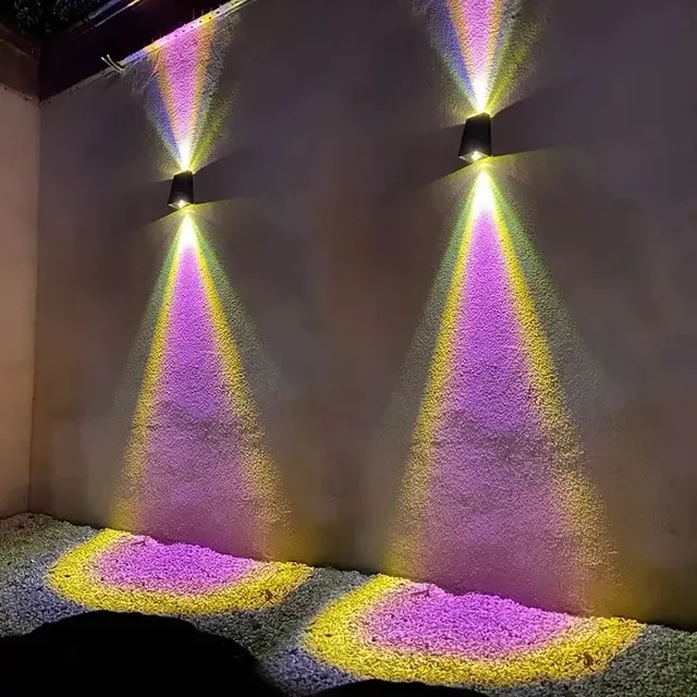 Wasserdichte Solarlichter für außen – LED-Wandleuchten für Garten & Terrasse | Karnz