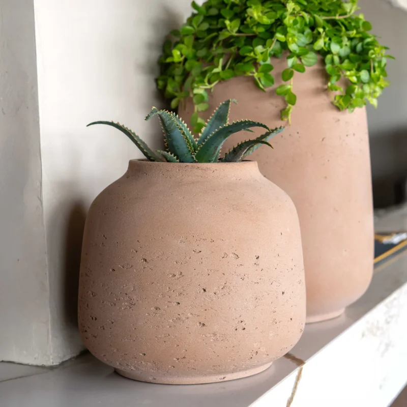 Übertopf / Vase Jabari - clay washed