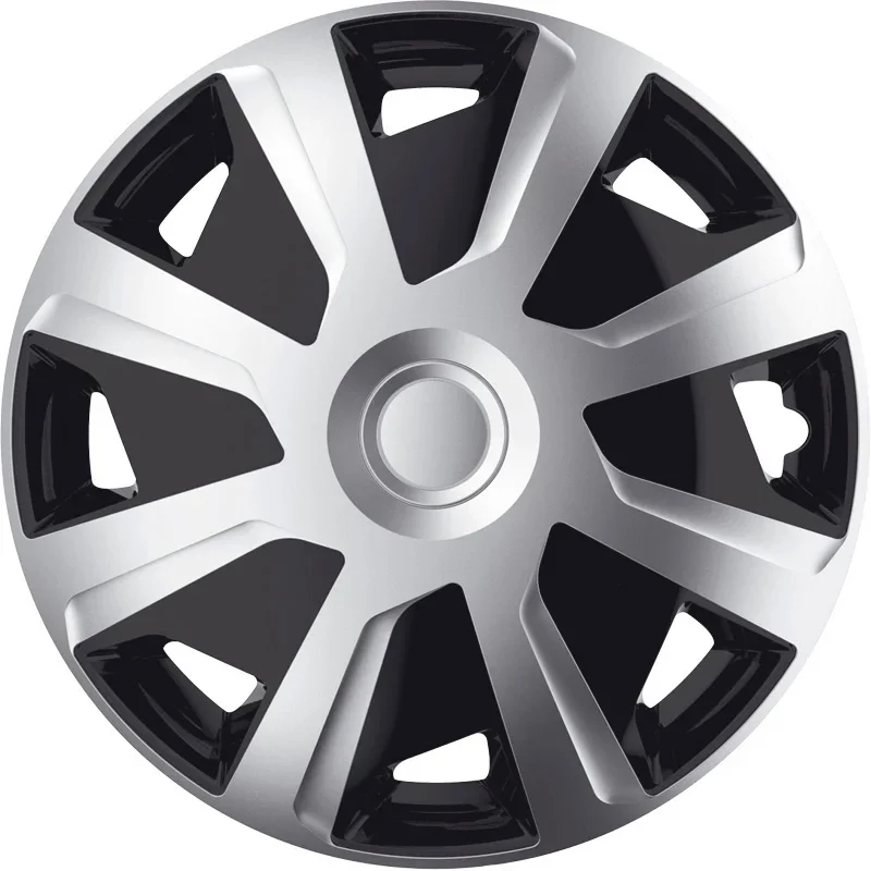 J-Tec, Satz Radzierblenden Mistral Van 16-Zoll Silber/Schwarz (Sphäre), ABS, Silber, Schwarz