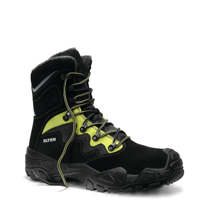 ELTEN MICK black-green High ESD S3S