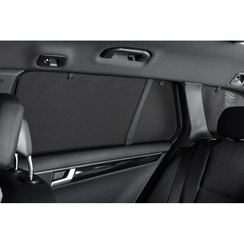 Car Shades, Satz passend für Renault Kadjar 2015- (6-teilig), Textil, Schwarz