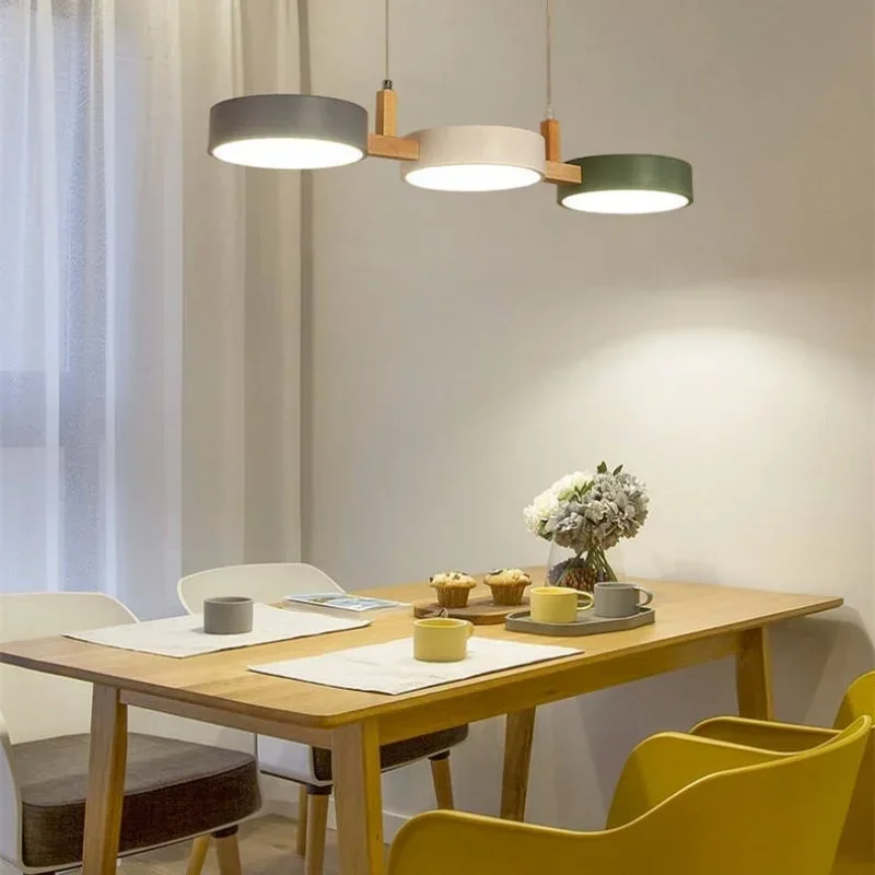 Nordic Multi-Light Cylinder Pendelleuchte für das Esszimmer | Karnz