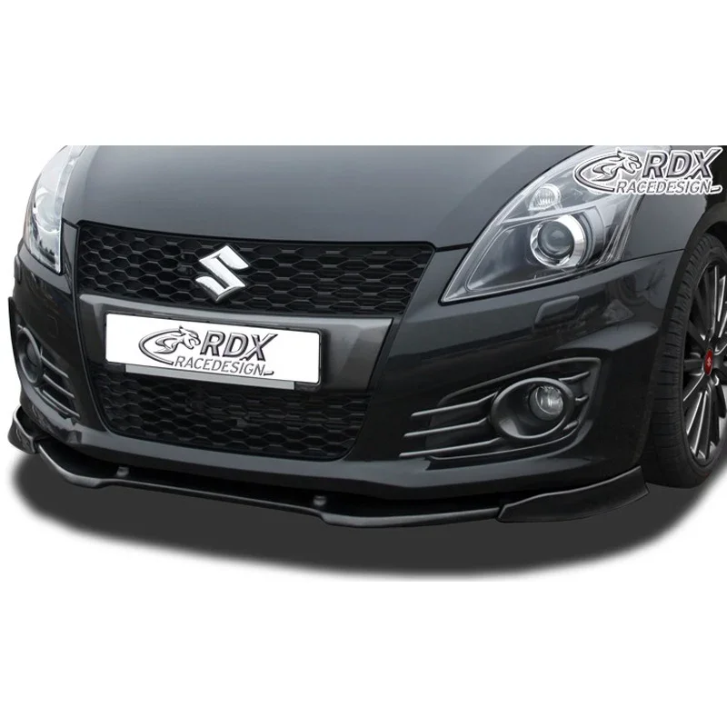 RDX Racedesign, Frontspoiler Vario-X passend für Suzuki Swift Sport 2012- (PU), PU-Rim, Unlackiert