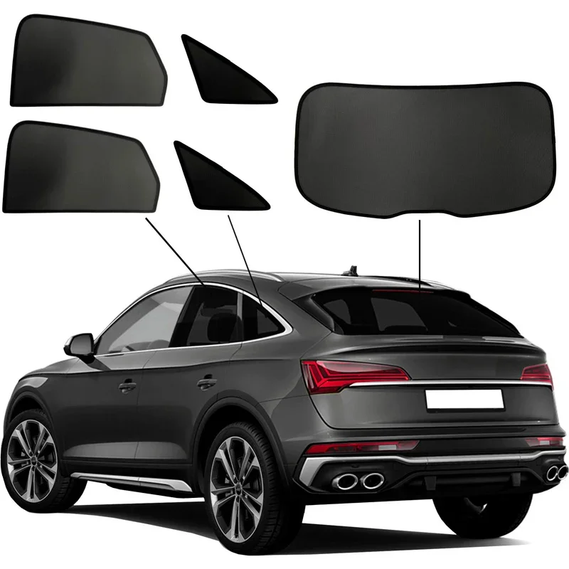 SunClip, Sonnenschutz und Sonnenschutz, passend für Audi Q5 Sportback (FYT) (2020-2025)