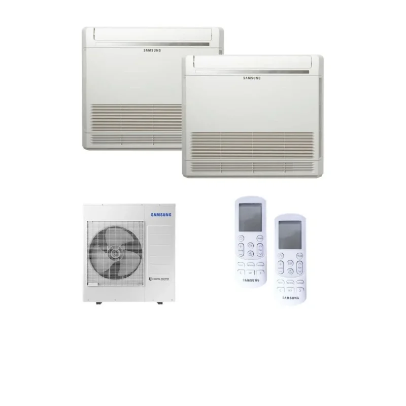 Samsung Multisplit Truhengerät Klimaanlage für 2 Räume