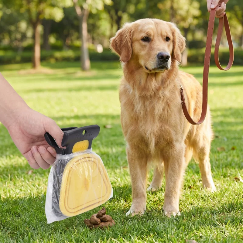 Tragbarer Hunde-Kotgreifer – Faltbar, hygienisch & perfekt für unterwegs