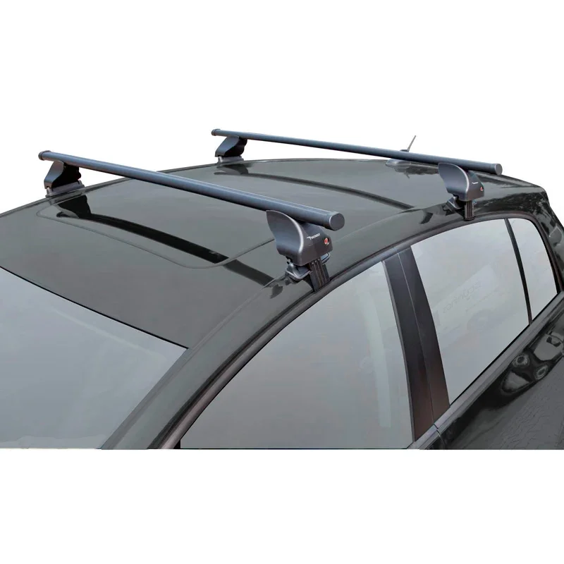 Twinny Load, Dachträgersatz Stahl S07 passend für Seat Leon/Toledo 1M 1999-2005, Schwarz
