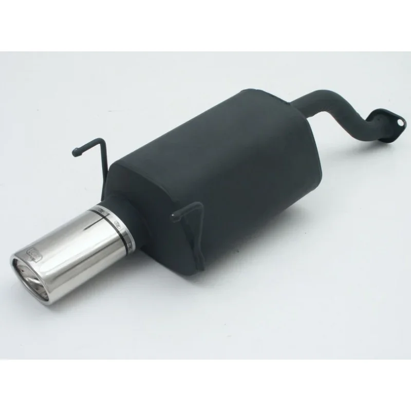 Ulter Sport, Sportauspuff, Edelstahl, Passend für Honda Civic V HB 1.3i/1.5i/1.6i (1992-1996), E-geprüft, 120x80mm