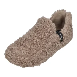 VERBENAS Damen Hausschuhe YUK CURLY camel