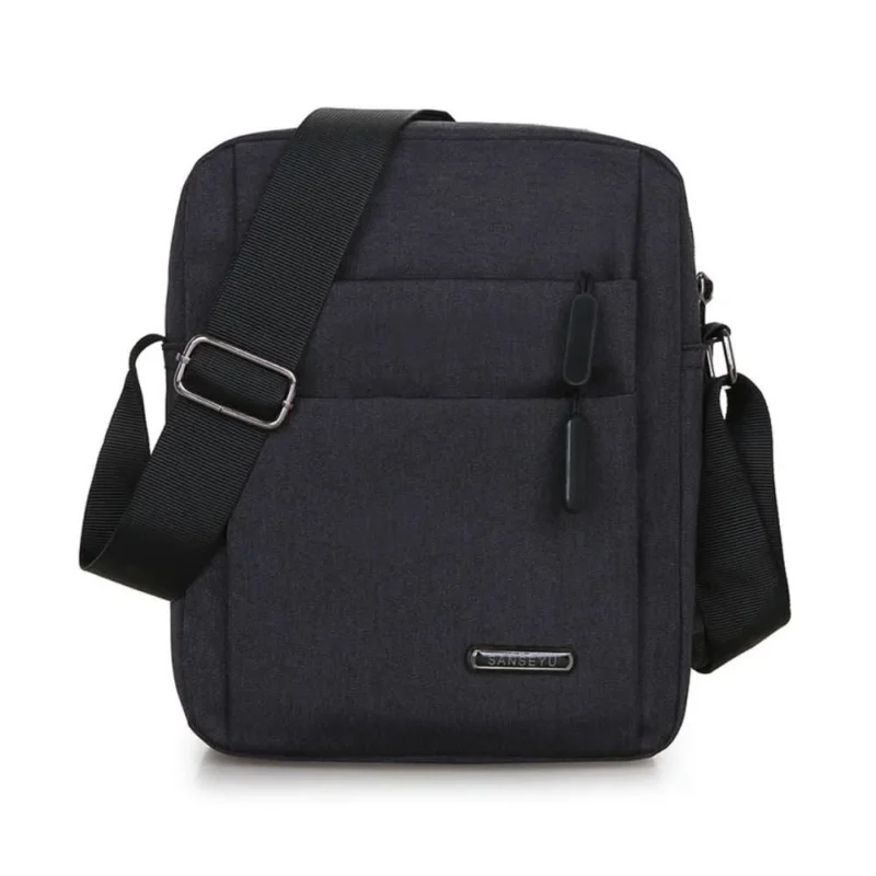 Wasserdichte Herren-Schultertasche mit Diebstahlschutz