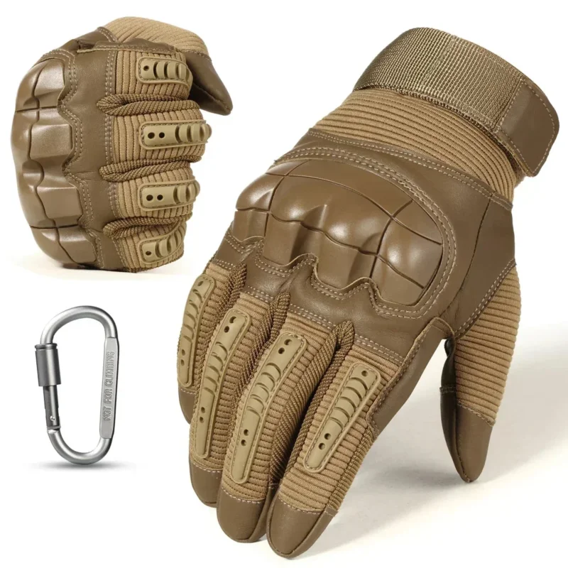Karnz | Haltbare IronGrip Tactical Handschuhe mit Touchscreen – Schutz und Komfort – Bild 3