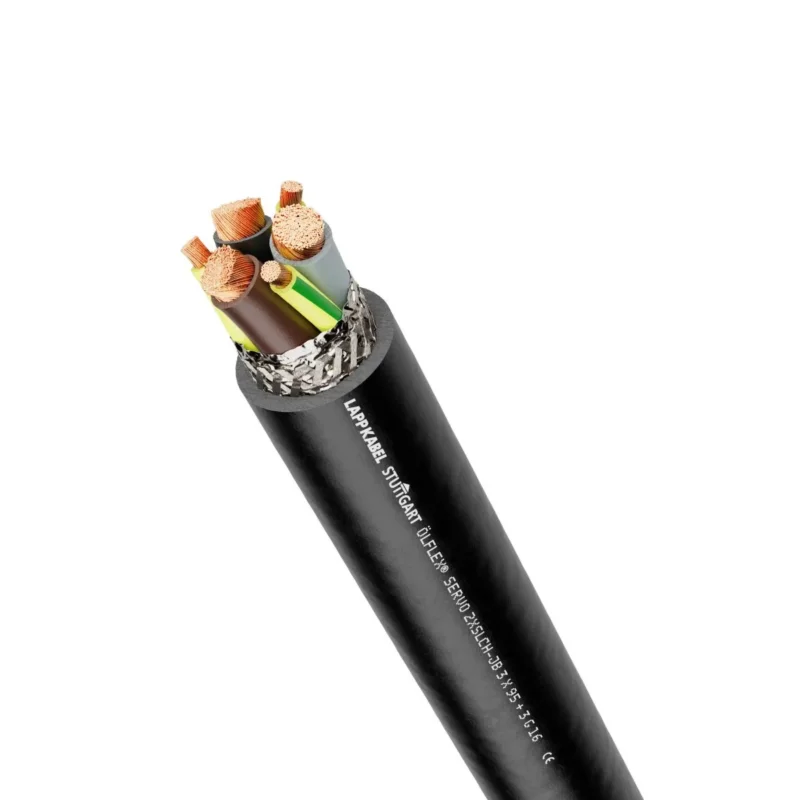 Lapp Kabel&Leitung - Energiekabel >= 1 kV, für ortsveränderlichen Einsatz ÖLFLEX SERVO 2XSLCH-JB 1133515/500 3X2,5+3G0,5 − 500 Meter