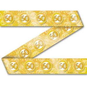 Afzetlint 60 Jaar Getrouwd 12m van Paper Dreams koop je bij Partywinkel