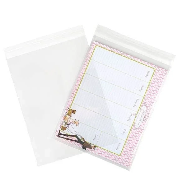 Plastic Bags 22.9x30.5cm Transparent Peel and Seal