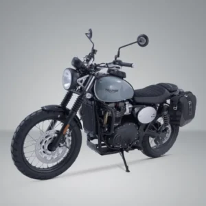 Triumph Street Twin 900 [2018] - Legend Gear LC2 Seitentaschensystem Brown Edition links – Bild 1