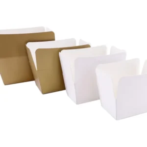 Bonbon box matte gold 8x7x13,5cm 500 grams (75 pcs)