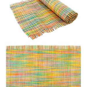 Chemin de table natte pour fête mexicaine multicolore