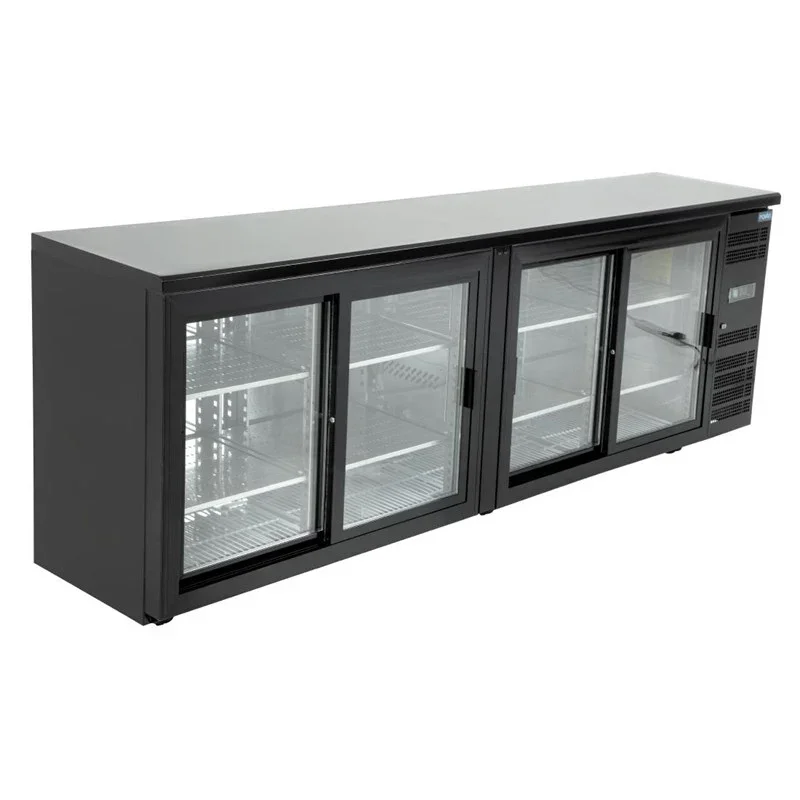 Polar Serie U 4-türiger Barkühlschrank 698Ltr