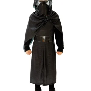 Déguisement luxe Kylo Ren Star Wars VII pour enfant noir avec masque et cape à capuche
