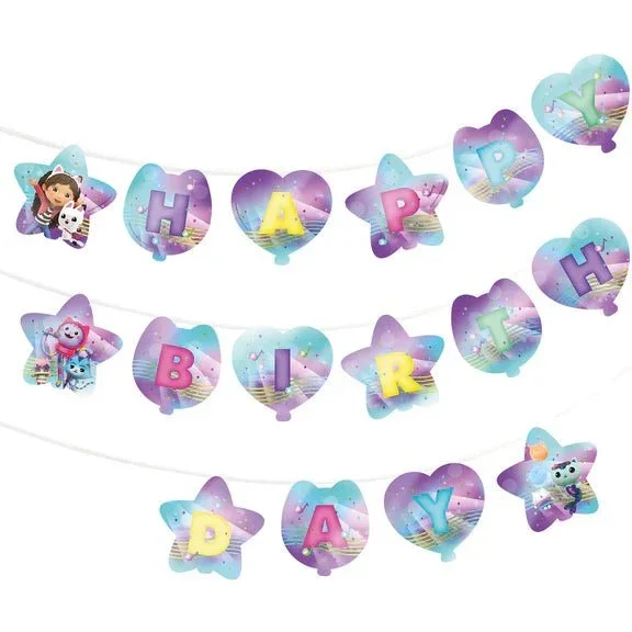 Gabby'S Dollhouse Slinger Happy Birthday 5m van VDV Benefit koop je bij Partywinkel