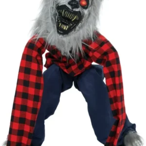 Halloween Pop Weerwolf Met Licht, Geluid En Beweging 90cm van Fiestas Guirca koop je bij Partywinkel