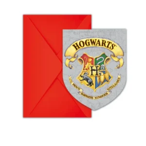 Harry Potter Uitnodigingen En Enveloppen 6st van Procos koop je bij Partywinkel