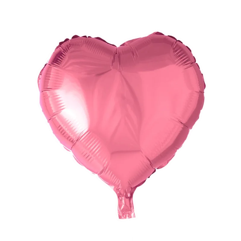 Helium Ballon Hart Lichtroze 45cm leeg van WeFiesta koop je bij Partywinkel