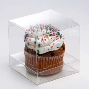 Cupcake Boxes for Jumbo Singles 10.2 x 10.2 x 10.2cm
