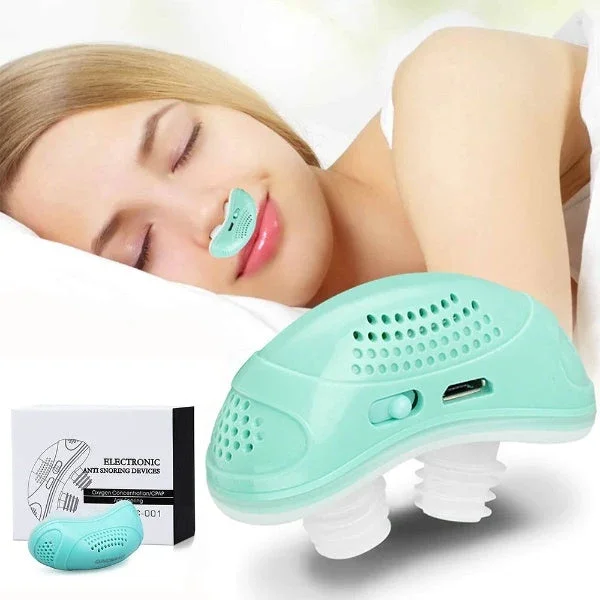 Karnz | SleepAir Mikro CPAP Schlafapnoe-Gerät – Kompakt für Reisen & Anti-Schnarchen - CPAP-Alternative