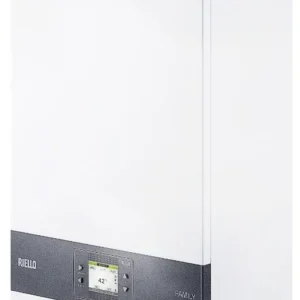 caldaia riello family cx 30 kis a condensazione completa di kit scarico fumi low nox metano novita