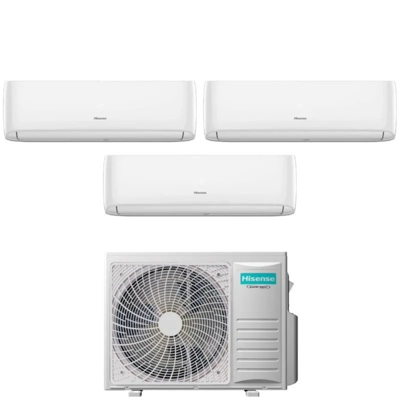 climatizzatore condizionatore hisense trial split inverter serie hi comfort 7_9_12 con 3amw62u4rfa r 32 wi fi integrato 7000_9000_12000 novita
