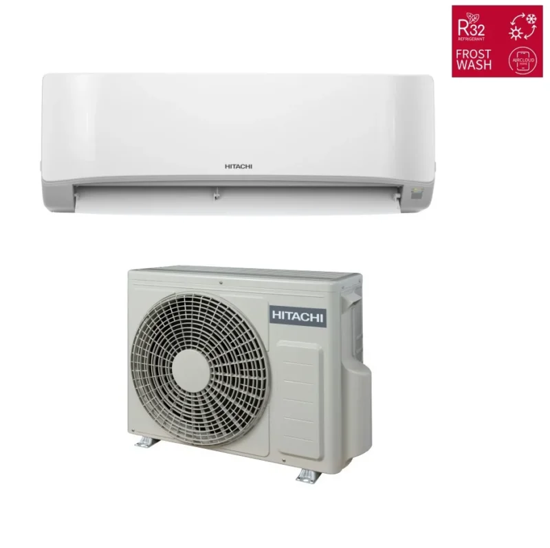 climatizzatore condizionatore hitachi inverter serie airhome 400 18000 btu wi fi integrato r 32 a__ a_ alexa google home rak dj50phae rac dj50phae