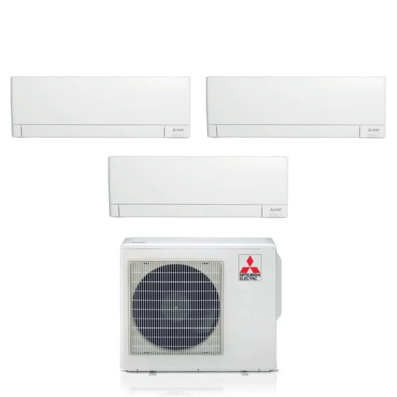 climatizzatore condizionatore mitsubishi electric trial split inverter linea plus serie msz ay 9_9_15 btu con mxz 3f54vf wi fi integrato r 32 9000_9000_15000 a___