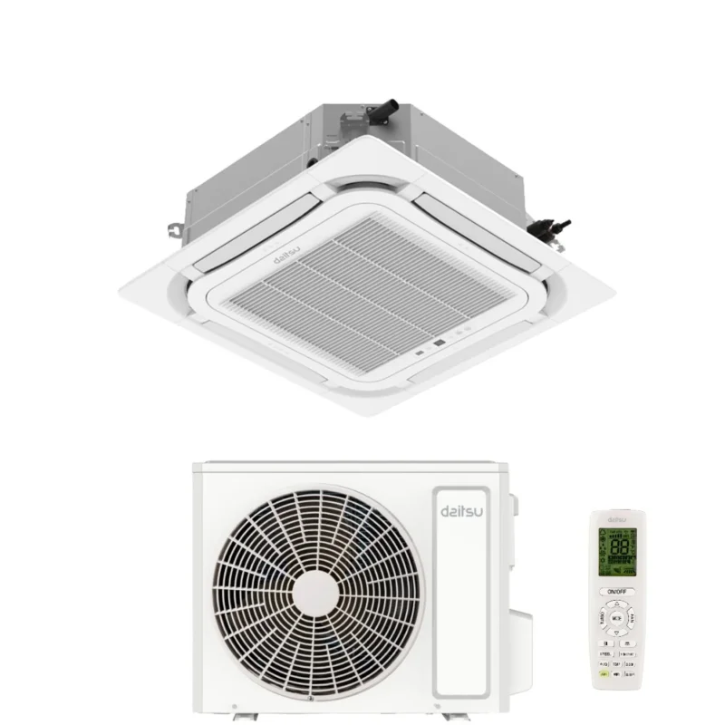 daitsu condizionatore a cassetta daitsu 24000 btu aud12kdbs r 32 wi fi optional con telecomando e griglia