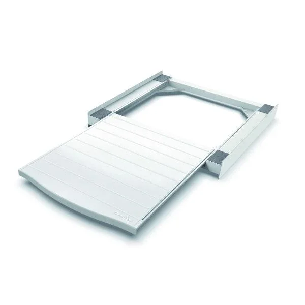meliconi kit sovrapposizione lavatrice asciugatrice meliconi torre smart l60 con ripiano estraibile universale 60 cm bianco