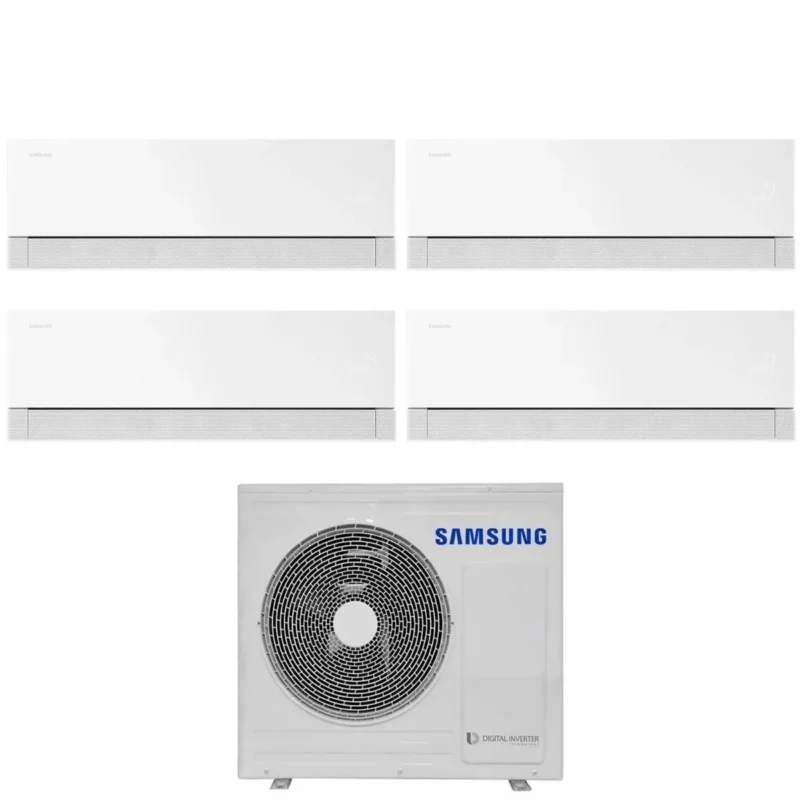 samsung condizionatore quadri split samsung windfree premiere white 7999 con aj080txj4kg r 32 wi fi integrato