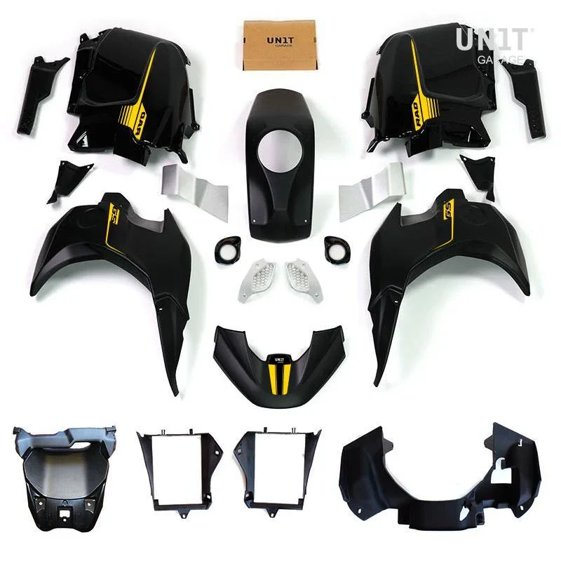 BMW R 1200 GS LC Rad [2013-2019] - RAD-Kit 40 Jahre Gelb/Mattschwarz (2013–2016)