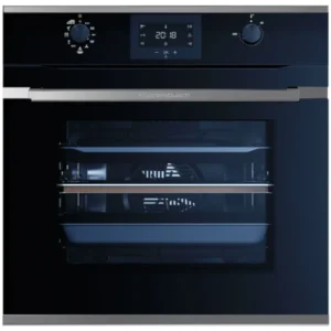 Küppersbusch BP 6332.0 S3 K-Series.3 Pyrolyse Pizza-Backofen Schwarz/Silver Chrome