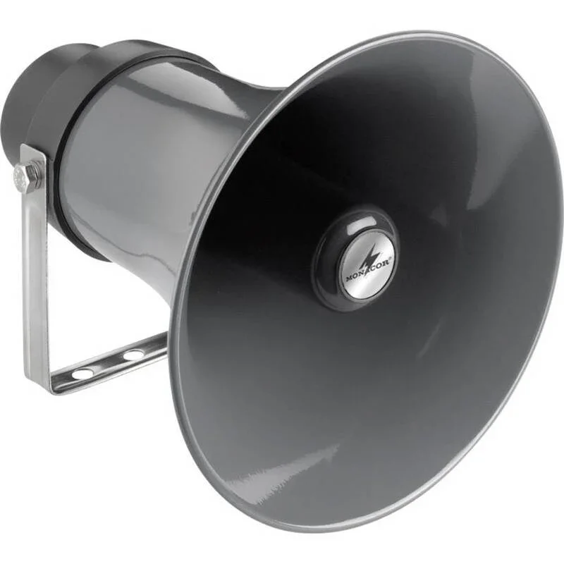 Monacor ELA-Druckkammerlautsprecher 20W wetterfest IP66 schwarz 31cm 108dB - 4007754031201