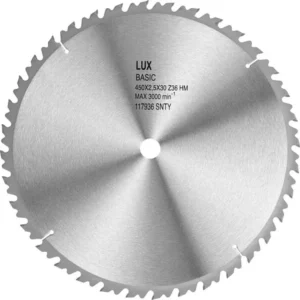 LUX-TOOLS HM-Kreissägeblatt Holz Ø450mm 36 Zähne Hartmetall Sägeblatt präzise - 4007871179367