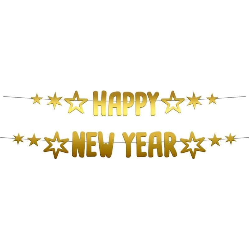 Letterslingers Happy New Year 2st van Folat koop je bij Partywinkel