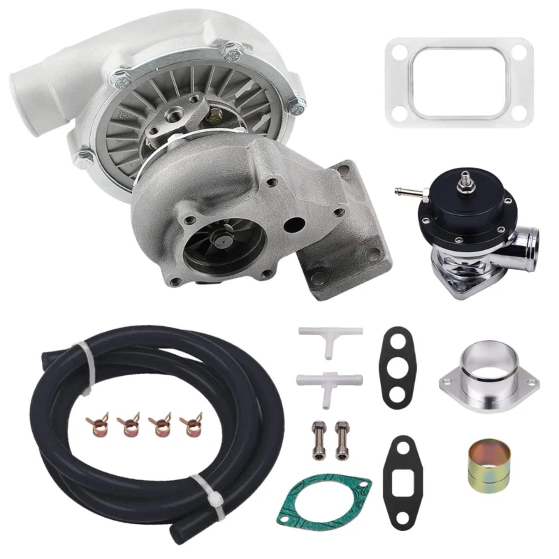 Neu Turboalder Turbo T04E T3/T4 .63 A/R 1.5 - 2.5L 400PS Universal 4/6 Zylinder BOV