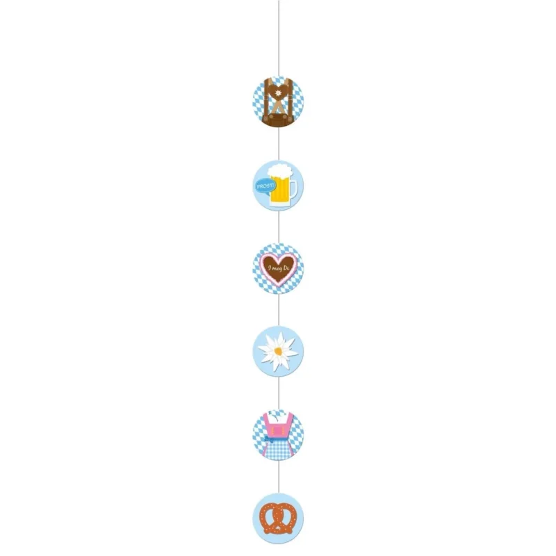 Oktoberfest Hangdecoratie 1,3m 4st van Riethmueller koop je bij Partywinkel