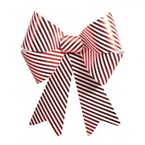 Rood Witte Strik Gestreept Groot 66cm van CHAKS koop je bij Partywinkel